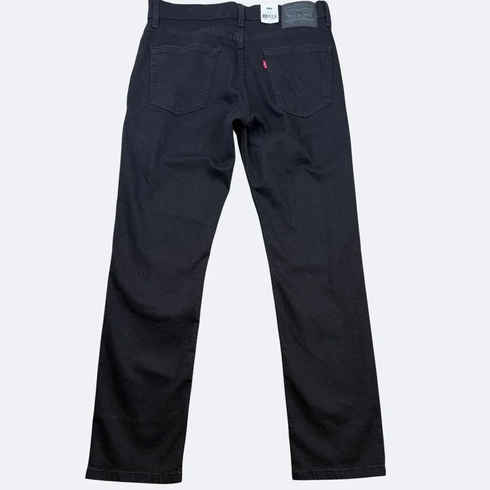 Levis 511 Jeans Mens 32x30 Black Slim Fit Flex Stretch Denim Pants New